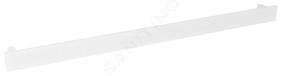 Sapho Patron - Porte-serviettes, longueur 100 cm, blanc PX047