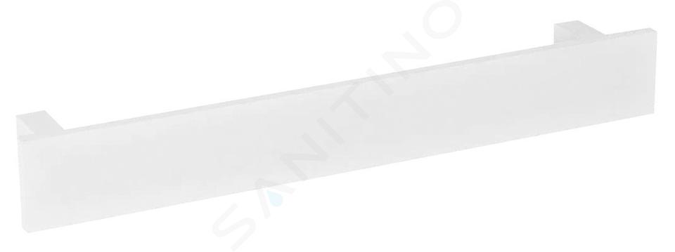 Sapho Patron - Porta asciugamani, lunghezza 45 cm, bianco PX012