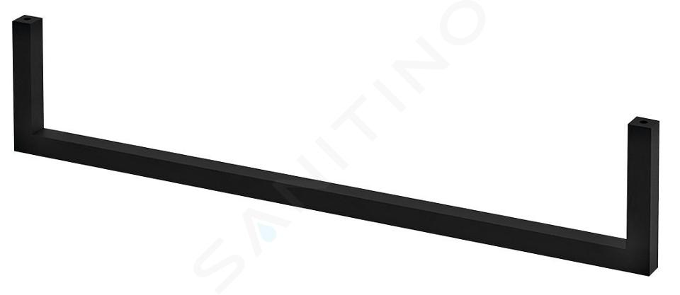 Sapho Avice - Držiak uterákov, dĺžka 45 cm, čierna mat VC467