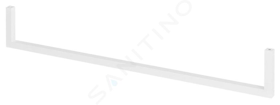 Sapho Avice - Porte-serviettes, longueur 60 cm, blanc VC491