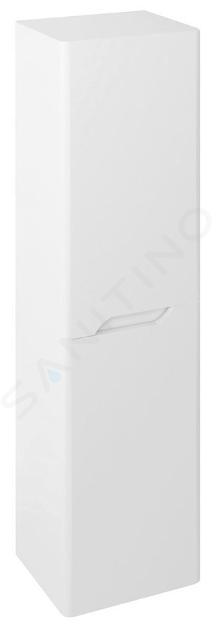 Sapho Mediena - Mobiletto alto 350x1380x300 mm, bianco opaco/bianco opaco MD350