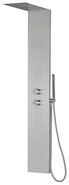 Sapho Grace - Sprchový panel 200x1450 mm, nerez WN326