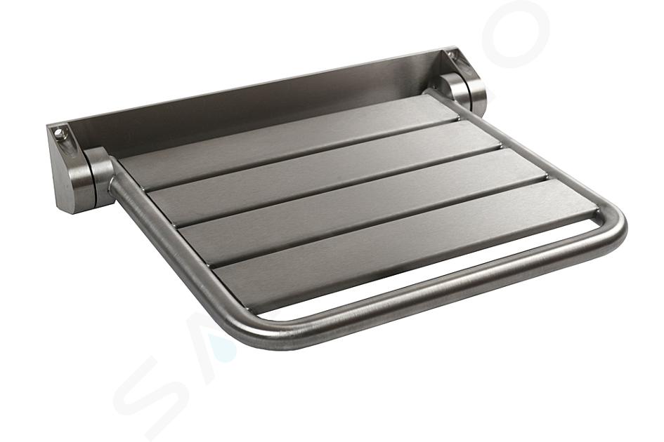 Reming Accessoires en inox - Abattant rabattable, inox brossé ALT1