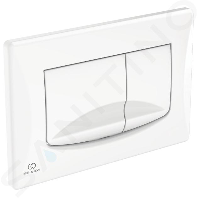 Ideal Standard Solea - Plaque de déclenchement de chasse d’eau Solea M2, blanc R0109AC