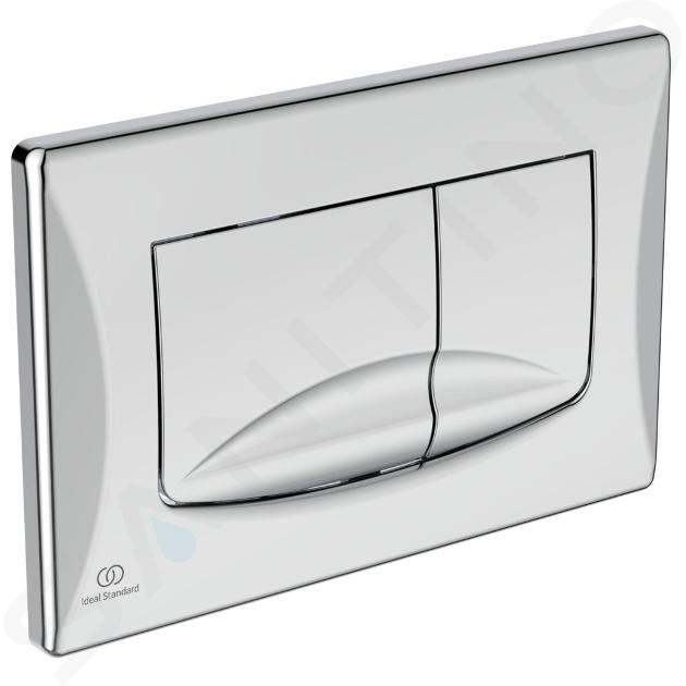 Ideal Standard Solea - Plaque de déclenchement de chasse d’eau Solea M2, chrome R0109AA