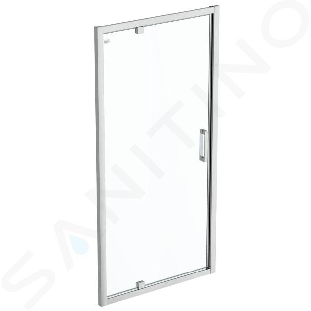 Ideal Standard Connect 2 - Puerta de ducha pivotante 1000 mm, silver bright/cristal transparente K9272EO