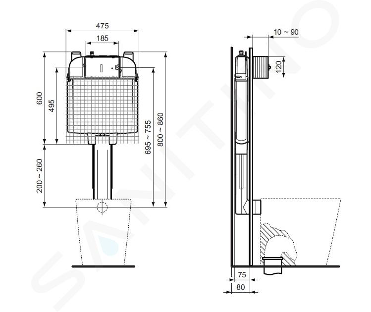 Descubre Alimentador con flotador cisterna empotrada para transformar tu  hogar en un oasis de estilo y funcionalidad