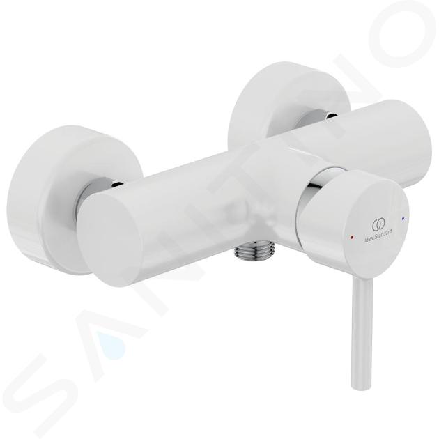 Ideal Standard CeraLine - Grifo de ducha de pared, blanco mate BC200U5