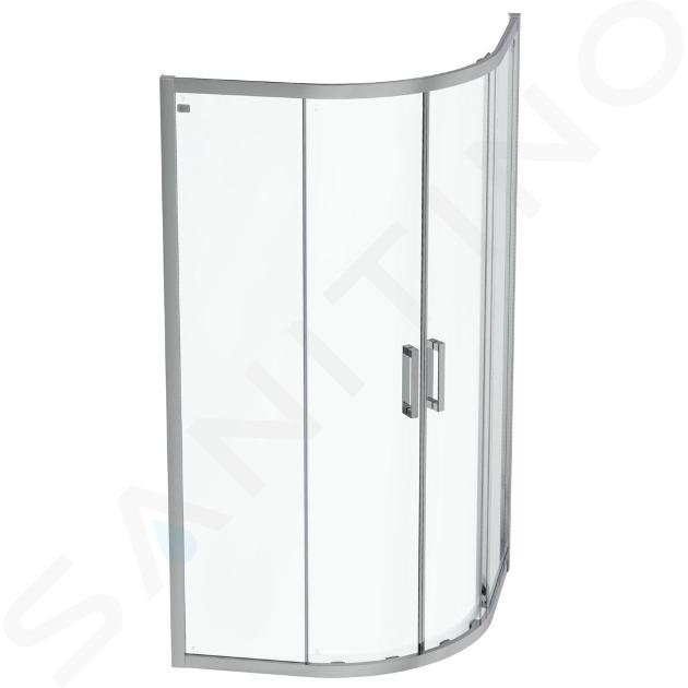 Ideal Standard Connect 2 - Cabine de douche 1.000x1.000 mm, silver bright/verre clair K9252EO