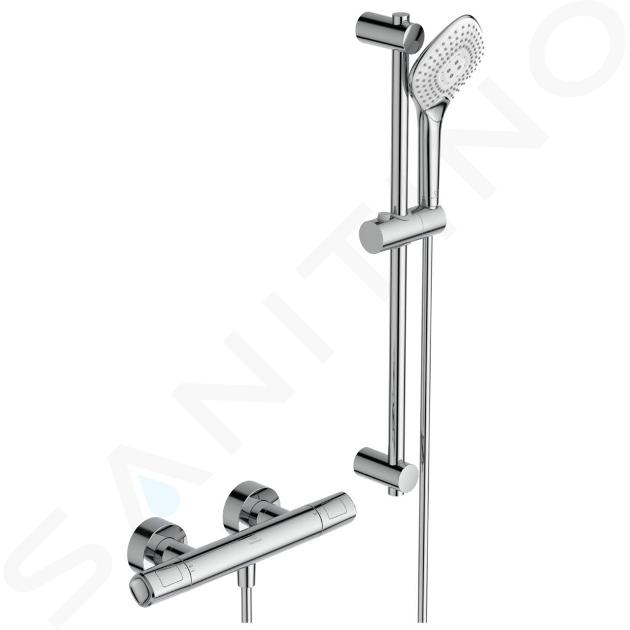 Ideal Standard CeraTherm - Colonne de douche avec thermostat, 3 jets, chrome A7234AA