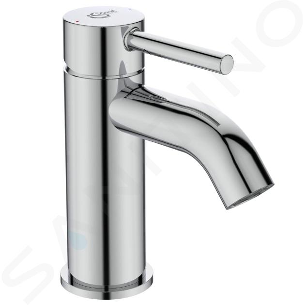 Ideal Standard CeraLine - Grifo de lavabo con desagüe Click-Clack, cromo BC822AA