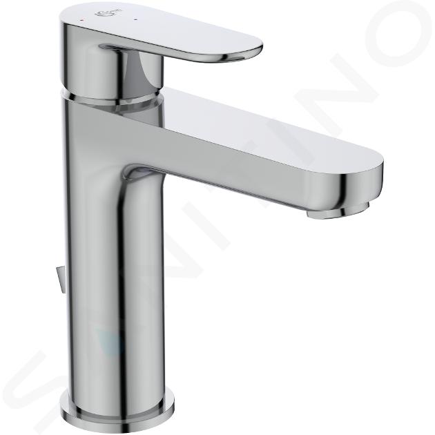 Ideal Standard Cerafine O - Miscelatore da lavabo, con sistema di scarico, BlueStart, cromo BC702AA