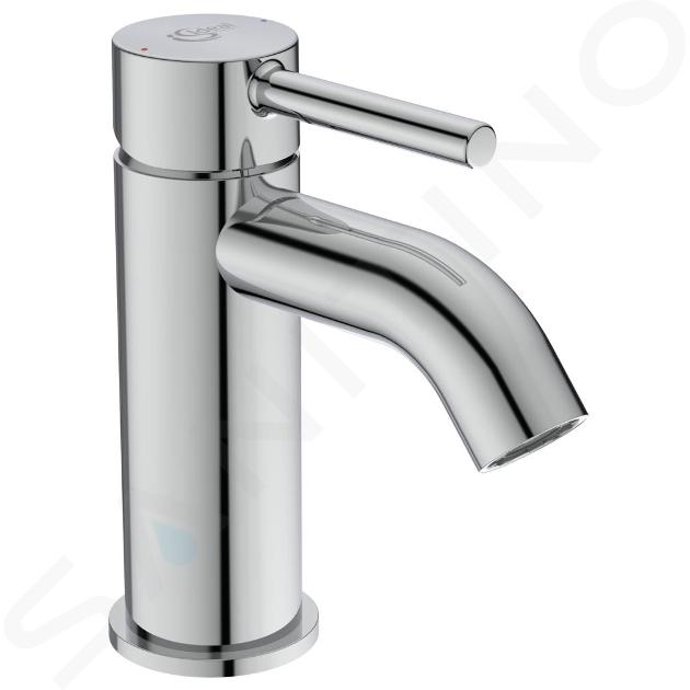 Ideal Standard CeraLine - Grifo de lavabo con desagüe, cromo BC203AA