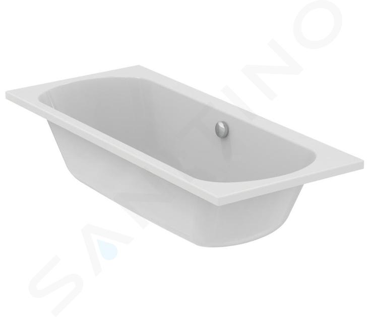 Ideal Standard Simplicity - Baignoire 1.80x80 cm, blanc W004601