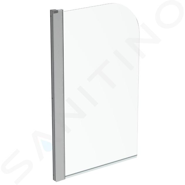 Ideal Standard Connect 2 - Paravan cadă, 800 x 1400 mm, silver bright / sticlă transparentă T9924EO