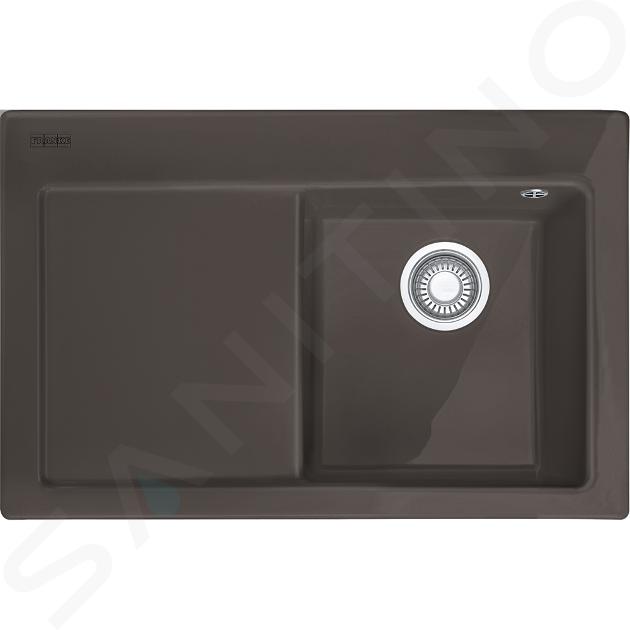 Franke Mythos - Kerámia mosogató MTK 611-78/7, 780x510 mm, Grafit 124.0433.434