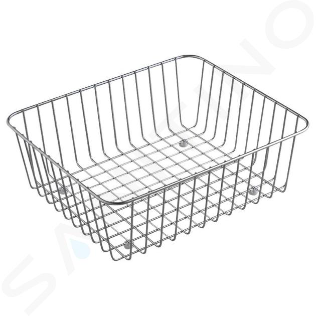 Villeroy & Boch Accessoires - Panier en fil de fer 385x330x150 mm, inox brossé 834100K1