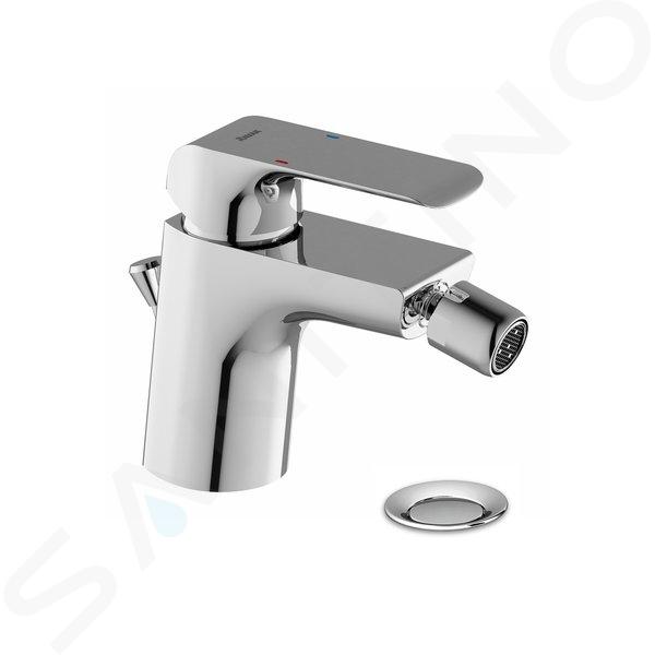 Ravak Flat - Miscelatore per bidet FL 055.00 con bocca di erogazione, cromo X070122