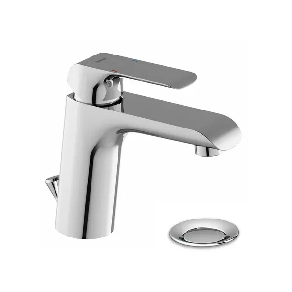 Ravak Flat - Miscelatore per lavabo FL 013.00 con bocca di erogazione, cromo X070117