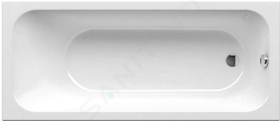 Ravak Chrome Slim - Baignoire 1500x700 mm, blanc C721300000