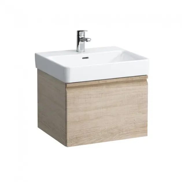 Levně Laufen Pro S - Umyvadlová skříňka, 52x45x39 cm, 1 zásuvka, světlý dub H4833520964791