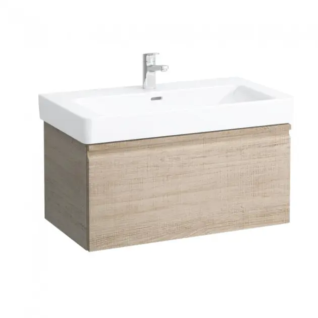 Levně Laufen Pro S - Umyvadlová skříňka, 81x45x39 cm, 1 zásuvka, světlý dub H4835010964791