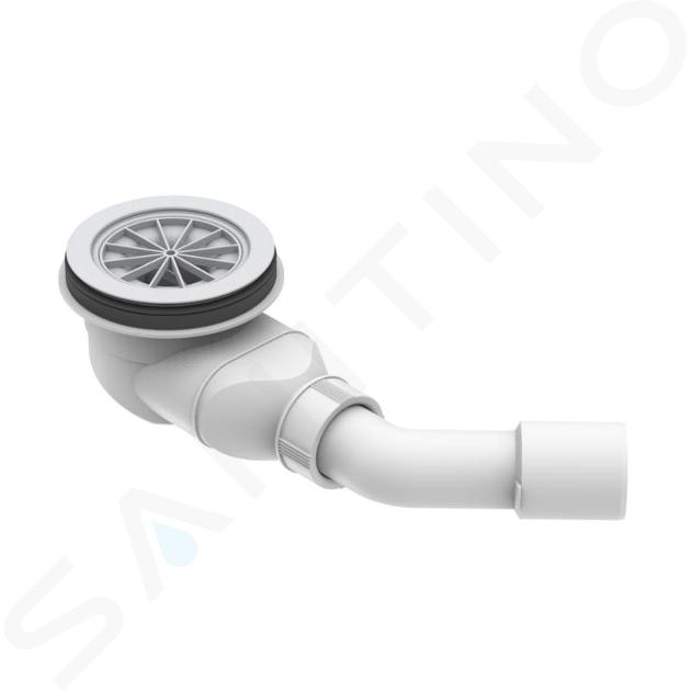 Laufen Accesorios - Sifón Marbond Solutions DN50, sin tapón H2951270000001