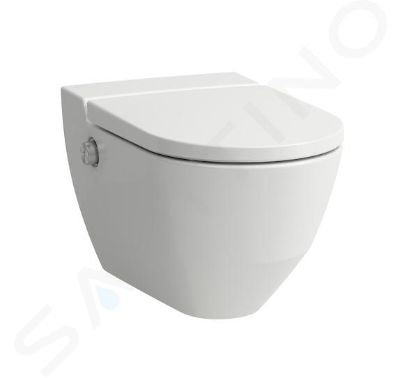 Laufen Cleanet Navia - Elektronisch bidet met keramiek, Rimless, SoftClose, met LCC, wit H8206014000001