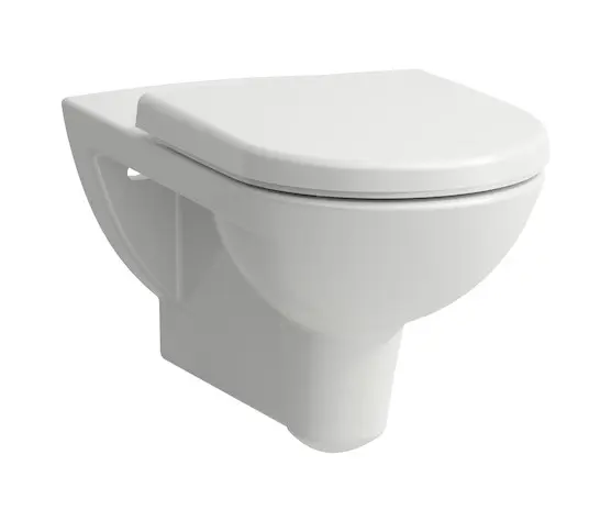 Levně Laufen Pro Liberty - Závěsné bezbariérové WC, Rimless, s LCC, bílá H8219544000001
