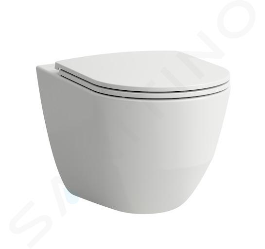 Laufen Pro - Hangend toilet Comfort, Rimless, met LCC, wit H8219624000001