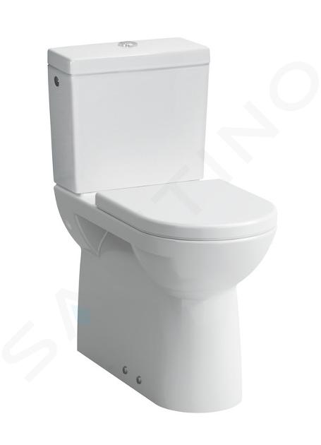 Laufen Pro - WC kombi csésze, hátsó/alsó lefolyó, matt fehér H8249557570001