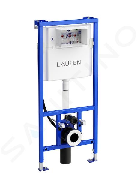 Laufen LIS - CW2 fali szerelvény falra szerelhető WC-hez, 112 cm, rejtett mosdókagylóval H8946610000001