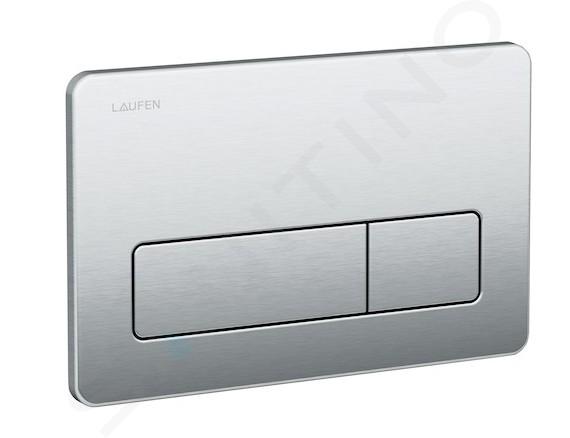 Laufen LIS - Plaque de déclenchement AW2, antivandalisme, inox H8956620000001