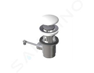 Laufen Accesorios - Salida de lavabo cerrable, blanco H8981910000001