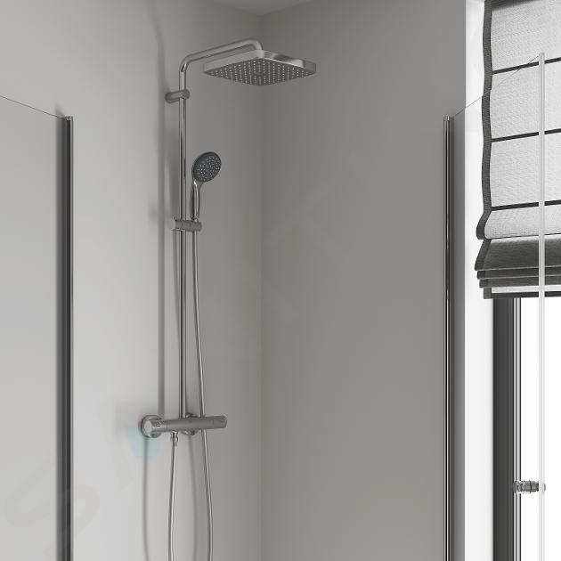 Grohe Vitalio Start - Set de ducha 250 con conmutador, 9,5 l/min