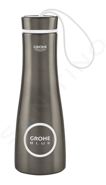 Grohe Blue Home - Thermo fľaša, 450 ml, kefovaný Hard Graphite 40848AL0