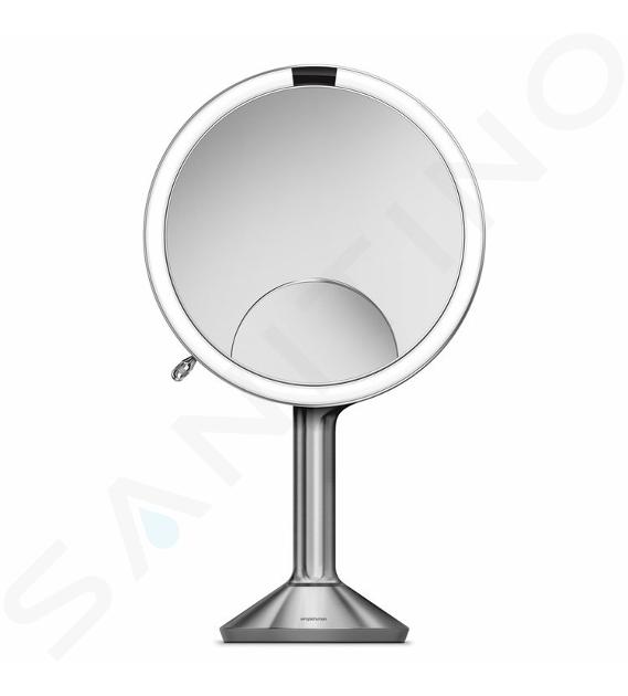 Simplehuman Make-up spiegels - Cosmetica spiegel met LED verlichting, gebrosteld rvs ST3024