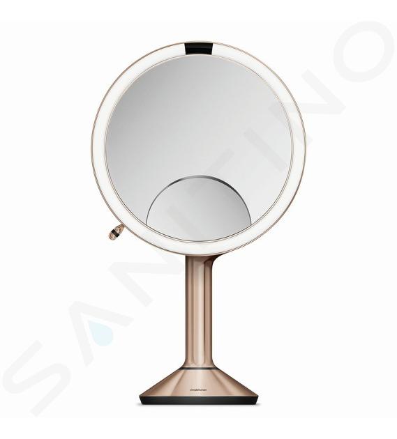 Simplehuman Oglinzi cosmetice - Oglindă cosmetică cu lumină LED, rose gold ST3034