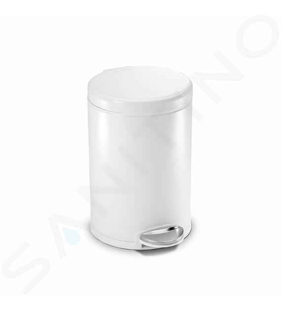 Simplehuman Cubos de basura - Cubo de basura 30 l, Touch-bar, acero  inoxidable cepillado CW2015