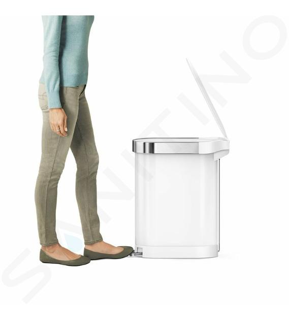 Poubelle à pédale Simplehuman Slimline 10 litres