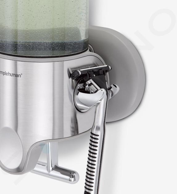 Dispenser shampoo e sapone da parete acciaio INOX