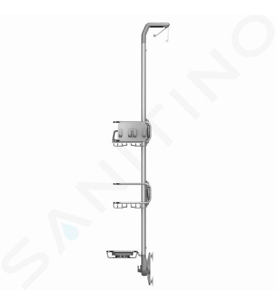 Simplehuman Accesorios de baño - Estante para ducha Caddy Plus colgante,  ajustable, acero inoxidable BT1099