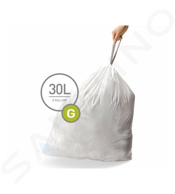 Simplehuman Zubehör - Mülleimerbeutel 30 l, Typ G, 20 Stk. CW0166