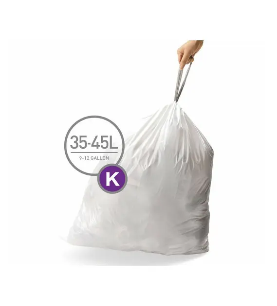 Simplehuman Accesorii - Saci menajeri 35-45 l, tip K, 60 buc CW0260