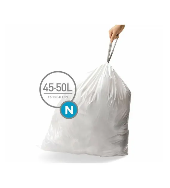Simplehuman Tartozékok - Hulladékgyűjtő zsákok 45-50 l, N típus, 60 db CW0262