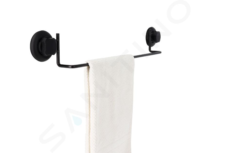 Compactor Bestlock - Porte-serviettes, longueur 61 cm, noir RAN9784