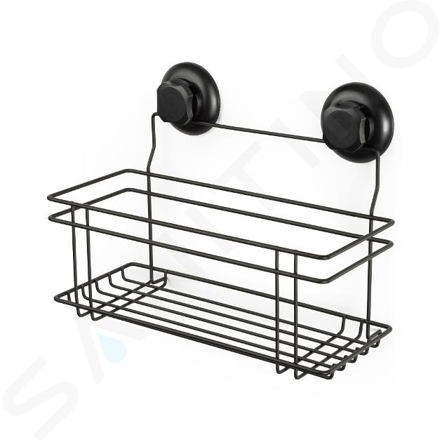Compactor Bestlock - Étagère d'angle en fil de fer, 30x15x21 cm, noir RAN9788
