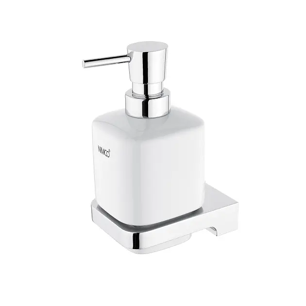Nimco Maya - Szappanadagoló tartóval, fehér/króm MA 29031K-26
