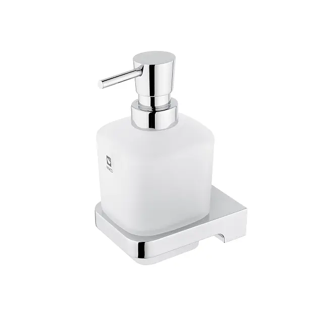 Nimco Maya - Szappanadagoló tartóval, matt üveg/króm MA 29031C-26