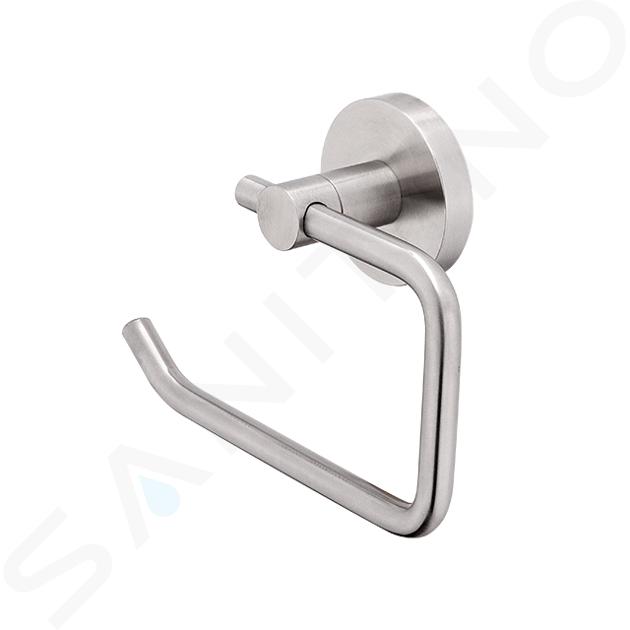 Nimco Unix - Porta carta igienica, acciaio inox spazzolato UNM 13055-10